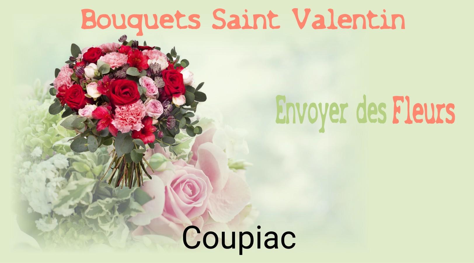 Roses de Saint-Valentin livrées à Coupiac